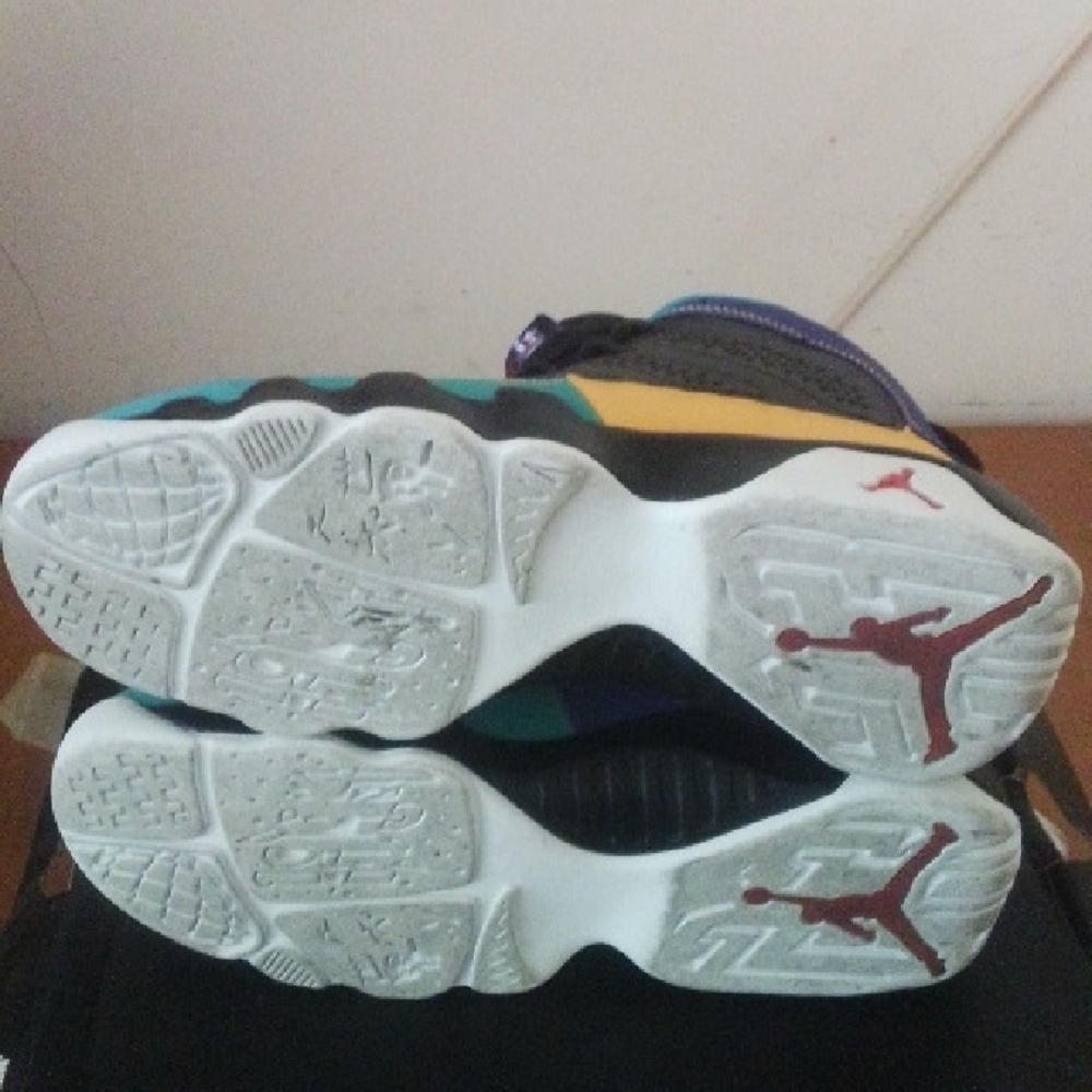 Kids Black and Blue Sneakers - Picture 6 of 7